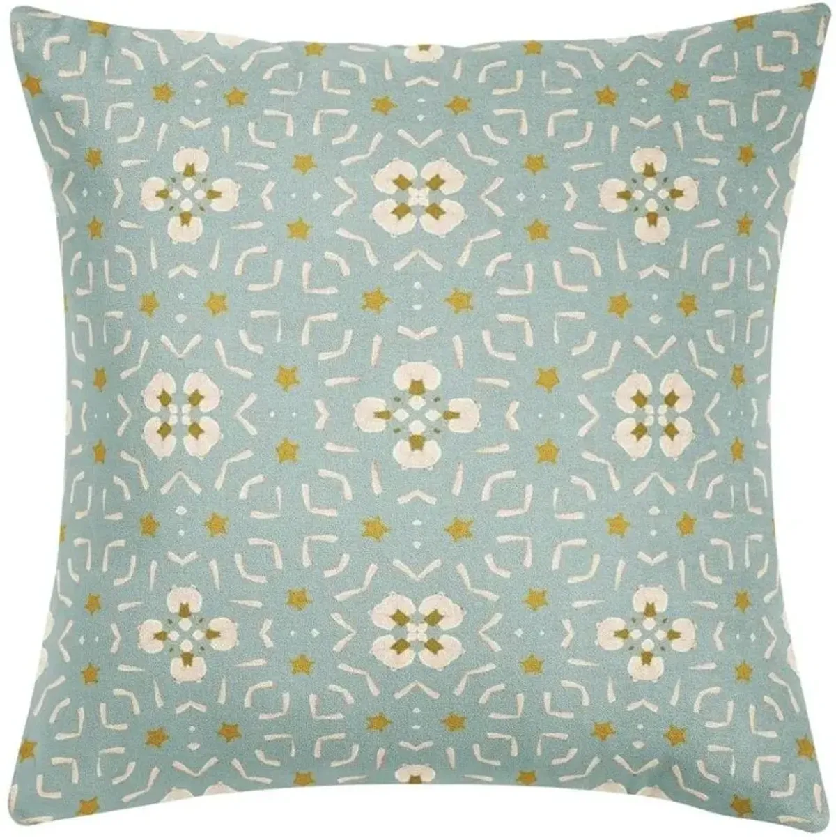 Laura Park Designs English Garden Dorset Garden Gray 22 x 22 Pillow