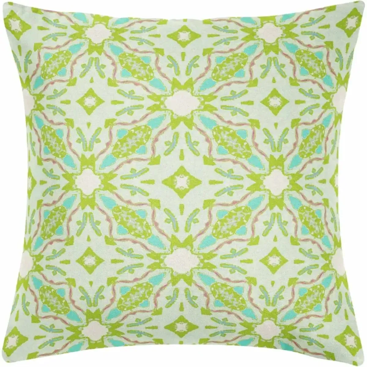 Laura Park Designs English Garden Lagos Green 22 x 22 Pillow