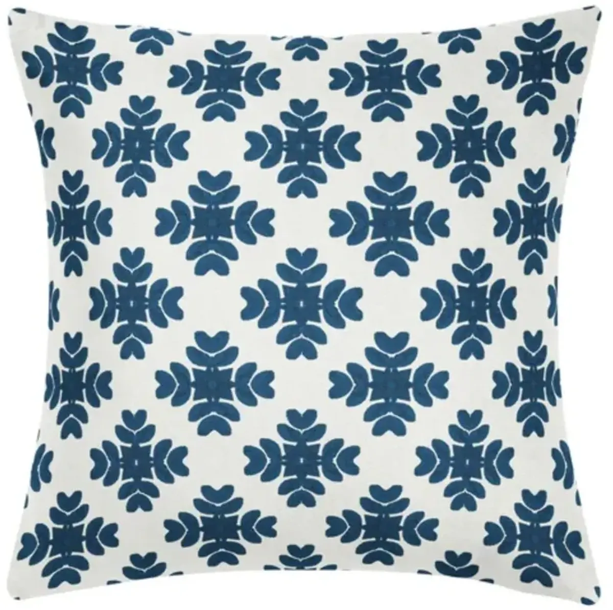 Laura Park Designs Brushstrokes Navy Decorative Pillow