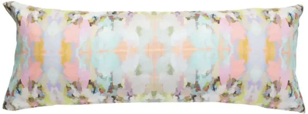 Laura Park Designs Brooks Avenue Multi-Color 14" x 36" Bolster Pillow