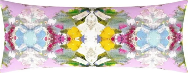 Laura Park Designs Poppy Pink 14" x 36" Pillow