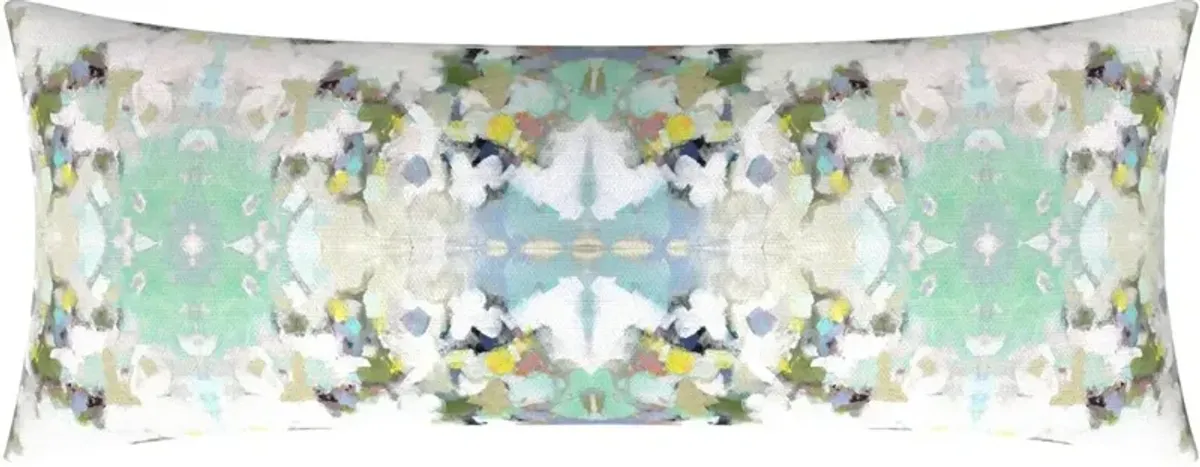 Laura Park Designs Lady Bird Blue/White 14" x 36" Pillow