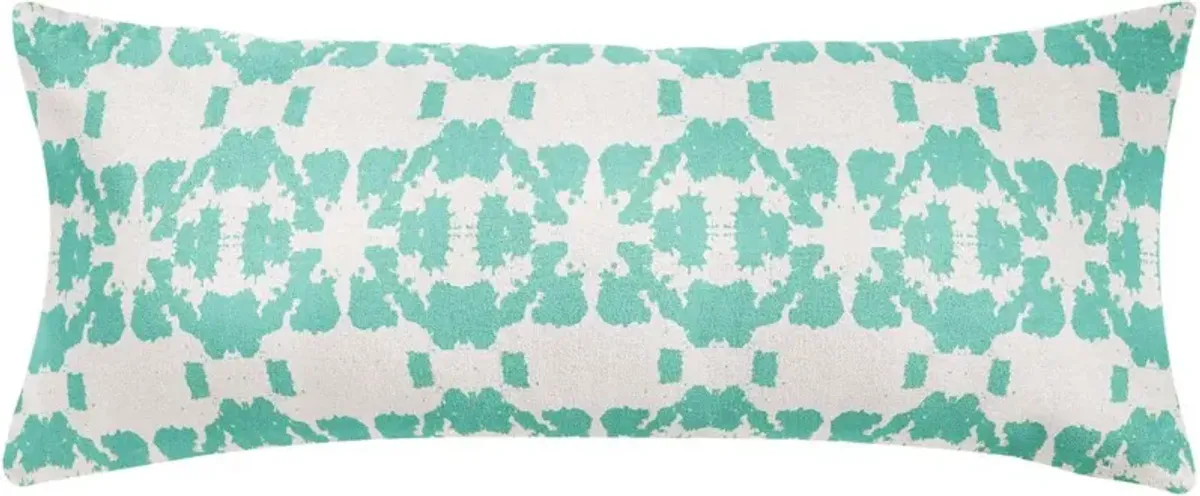 Laura Park Designs Mosaic Turquoise 14" x 36" Pillow
