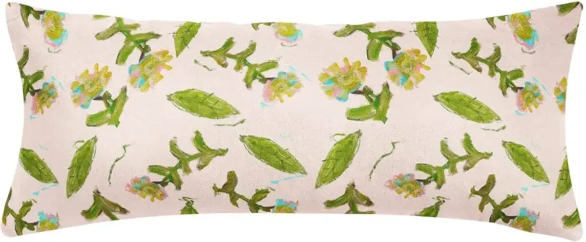 Laura Park Designs English Garden Flor Rosa 14 x 36 Pillow