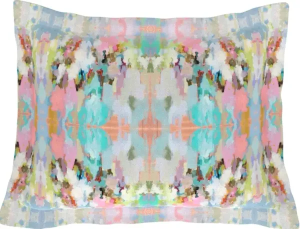 Laura Park Designs Brooks Avenue Multi-Colored Microlux King Sham