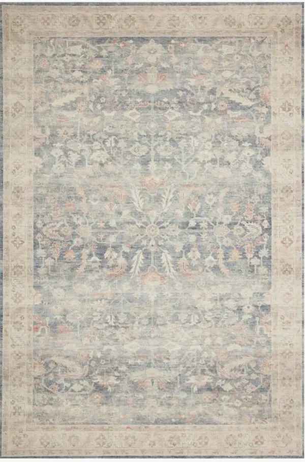 Loloi Rugs Hathaway Denim/Multi 5" x 8" Area Rug