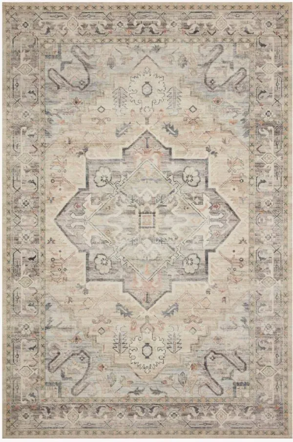 Loloi II Hathaway Multi/Ivory 5'x8' Rug