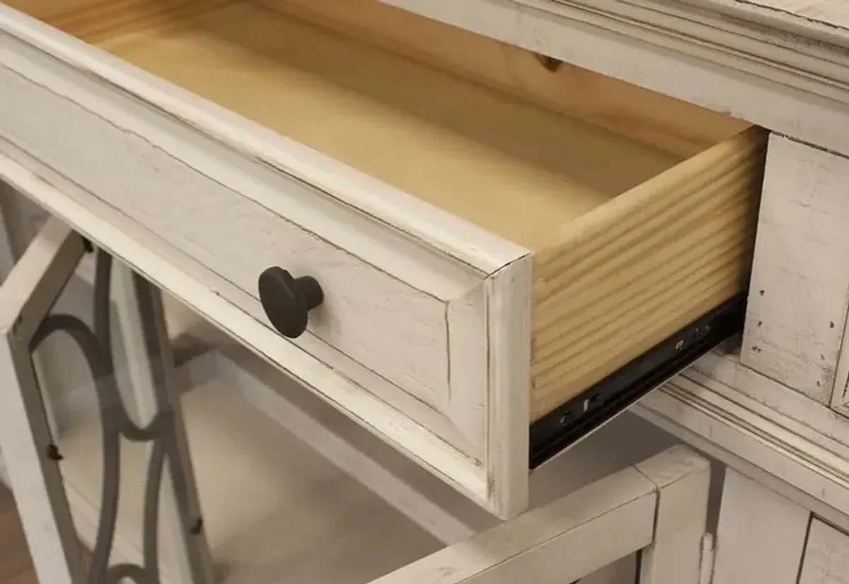 International Furniture Direct Bonanza Ivory Console