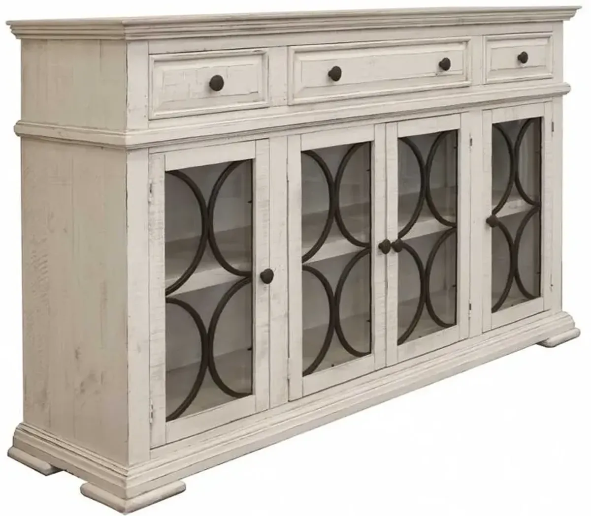 International Furniture Direct Bonanza Ivory Console