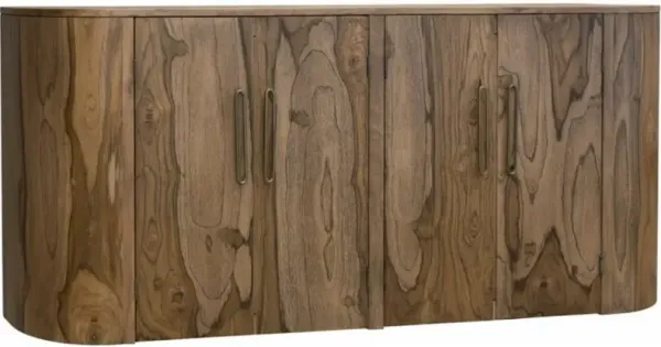 International Furniture Direct Balam Brown Console