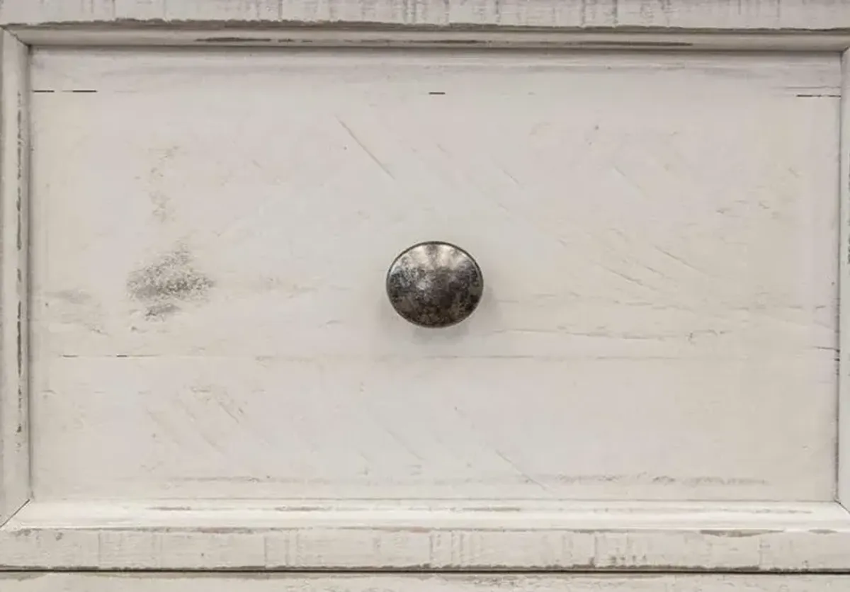 International Furniture Direct Stone Ivory Chest