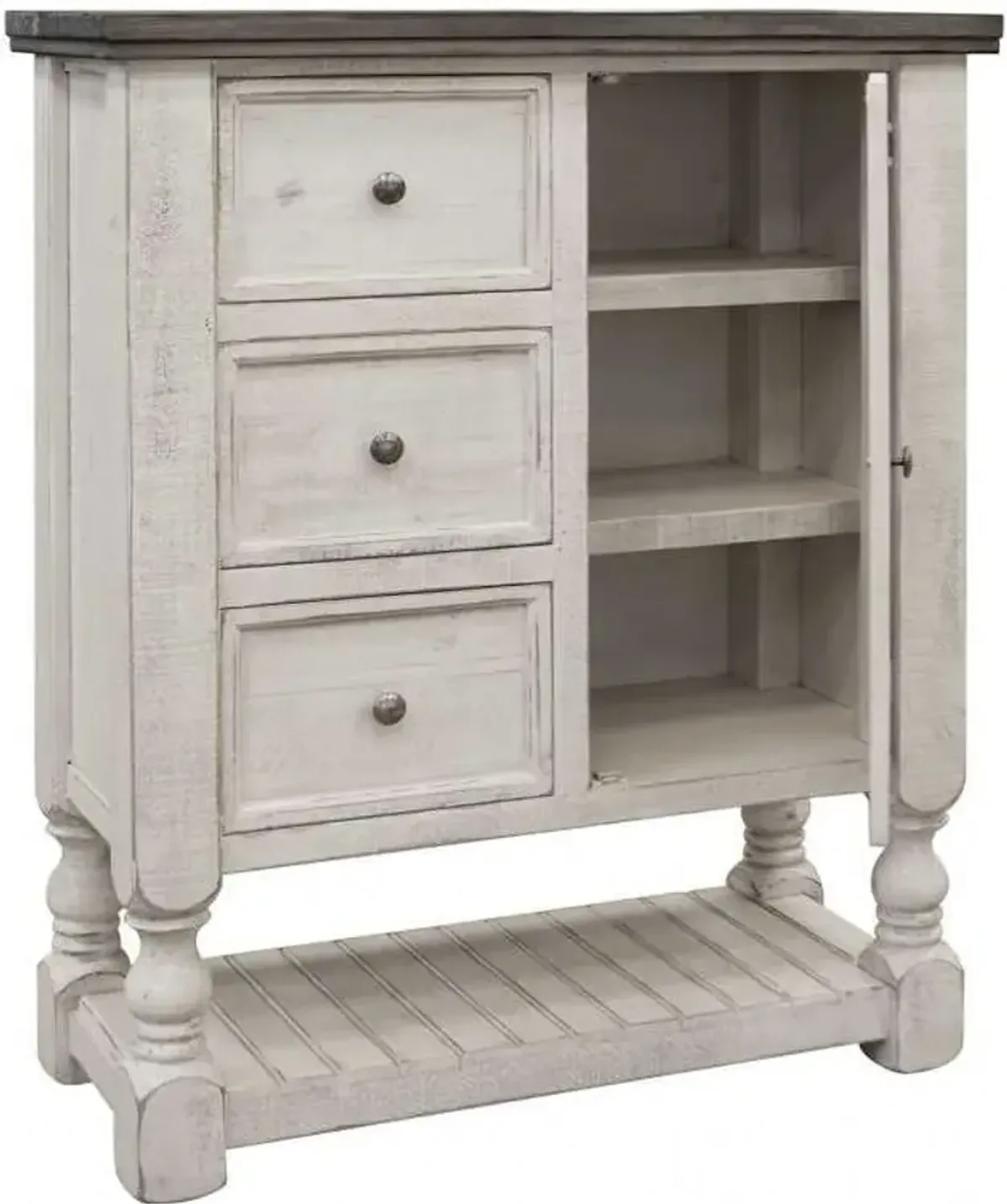 International Furniture Direct Stone Ivory Chest