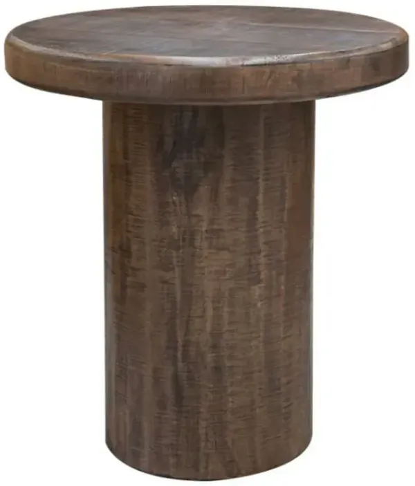 International Furniture Direct Suomi Brown End Table