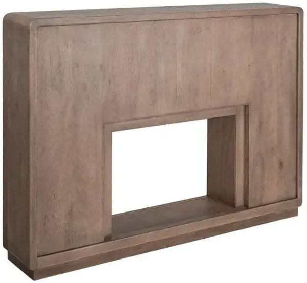 International Furniture Direct Mezquite Natural Brown Media Console