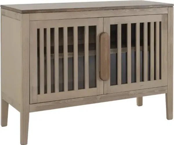 International Furniture Direct Autumn Beige/Warm Brown Console