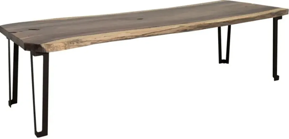 International Furniture Natural Parota Brown Dining Table