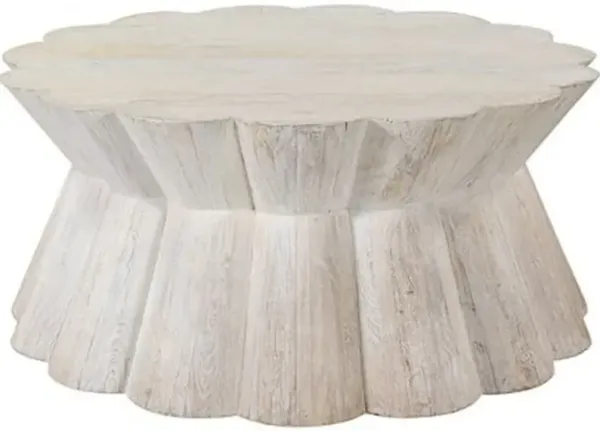 Atelier Home Coffee White Wash Table