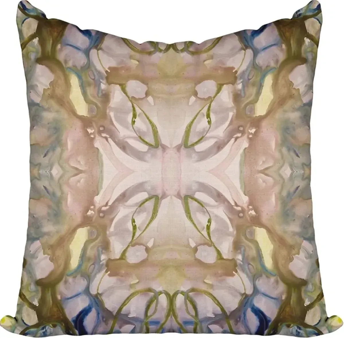 Windy O'Connor Ink Cross Toss Pillow