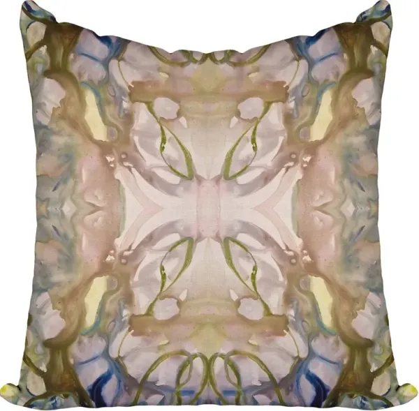 Windy O'Connor Ink Cross Toss Pillow