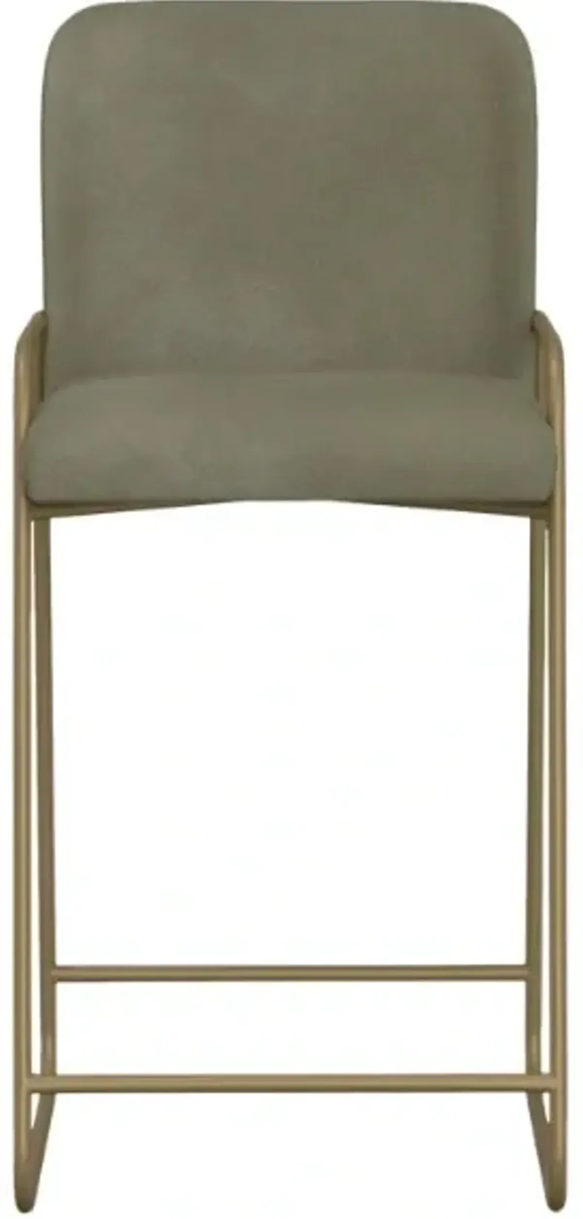 International Furniture Direct Seating Gold/Green 43" Bar Stool