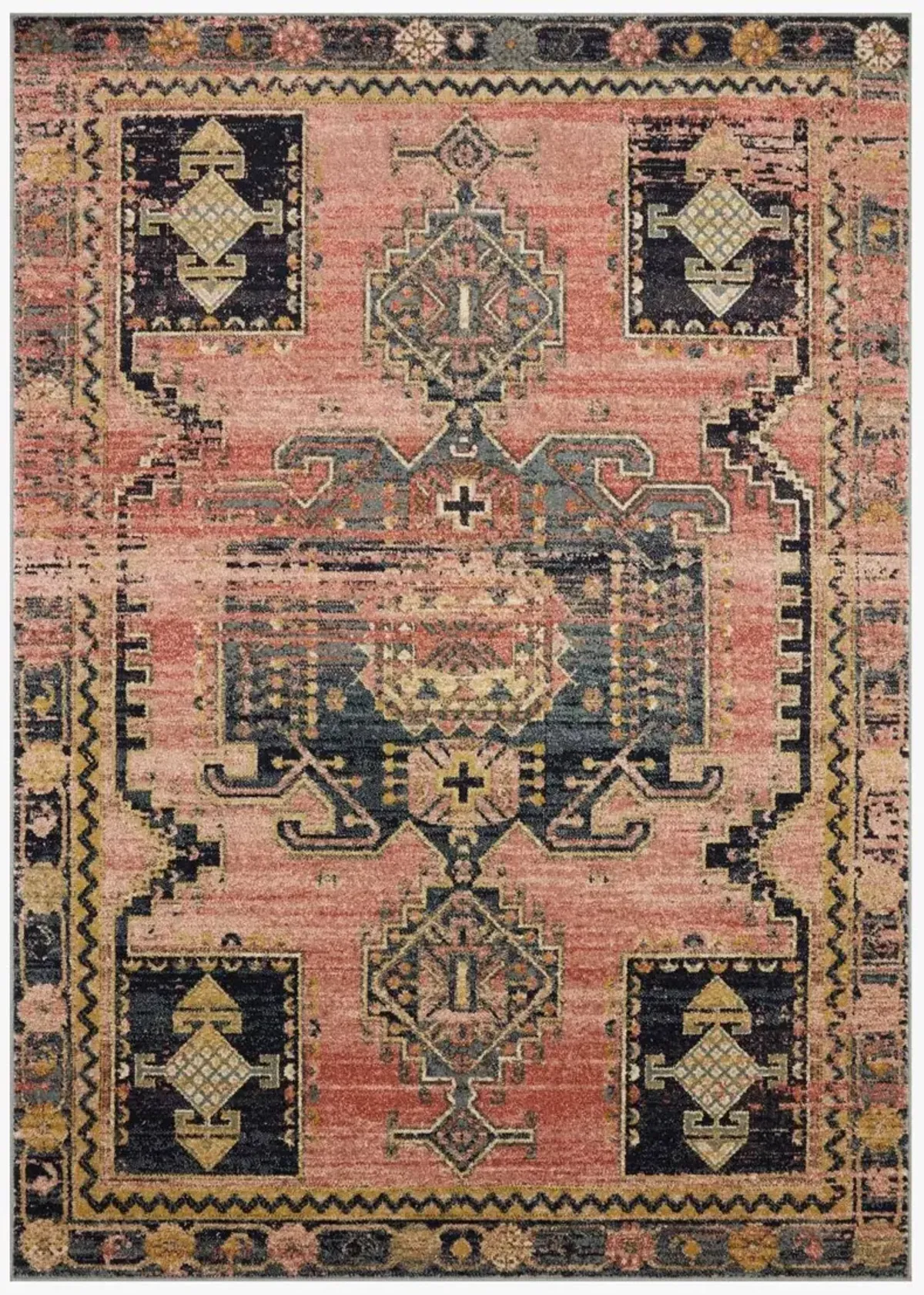 Loloi II Jocelyn Rose/Rose 8'x10' Rug