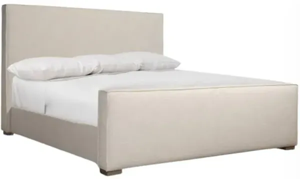 Bernhardt Tribeca Beige Queen Upholstered Panel Bed