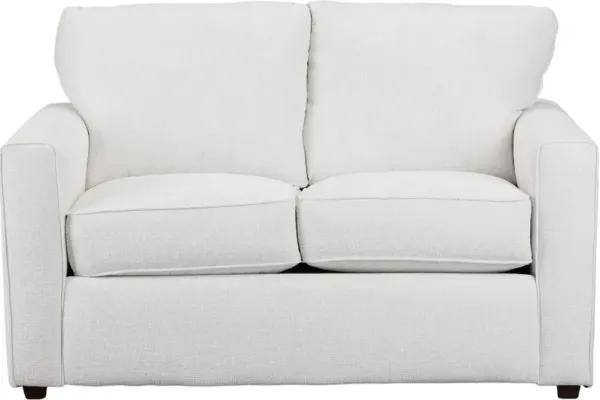 Kevin Charles Fine Upholstery Avalon Radical Platinum Loveseat