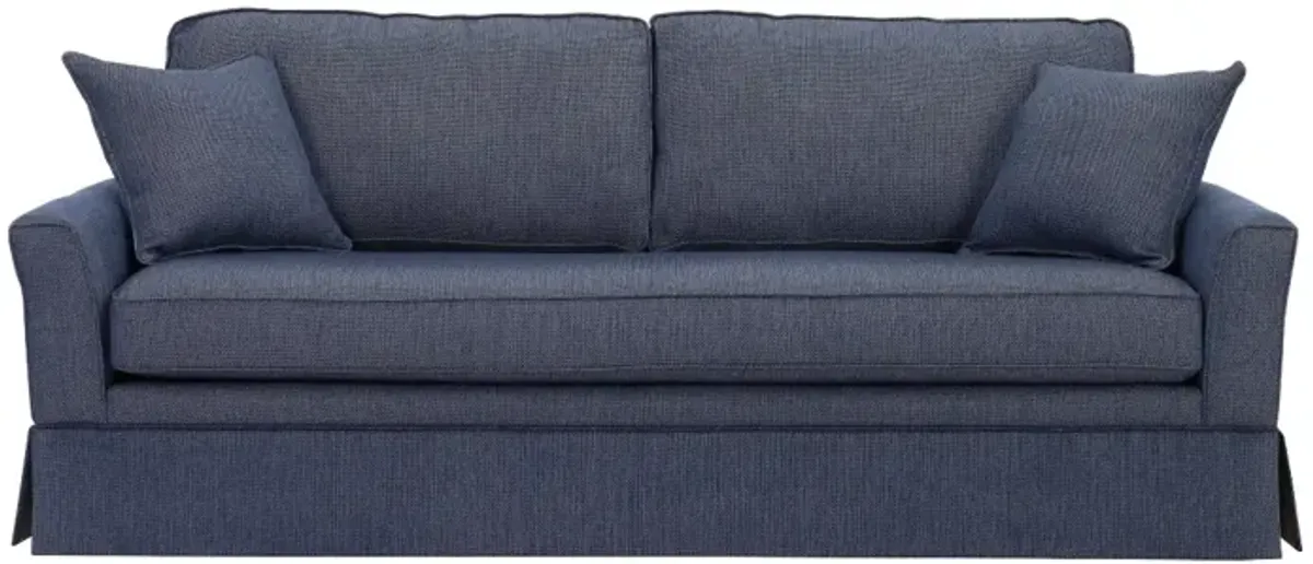 Elizabeth Ann Home 9510 Blue Sofa