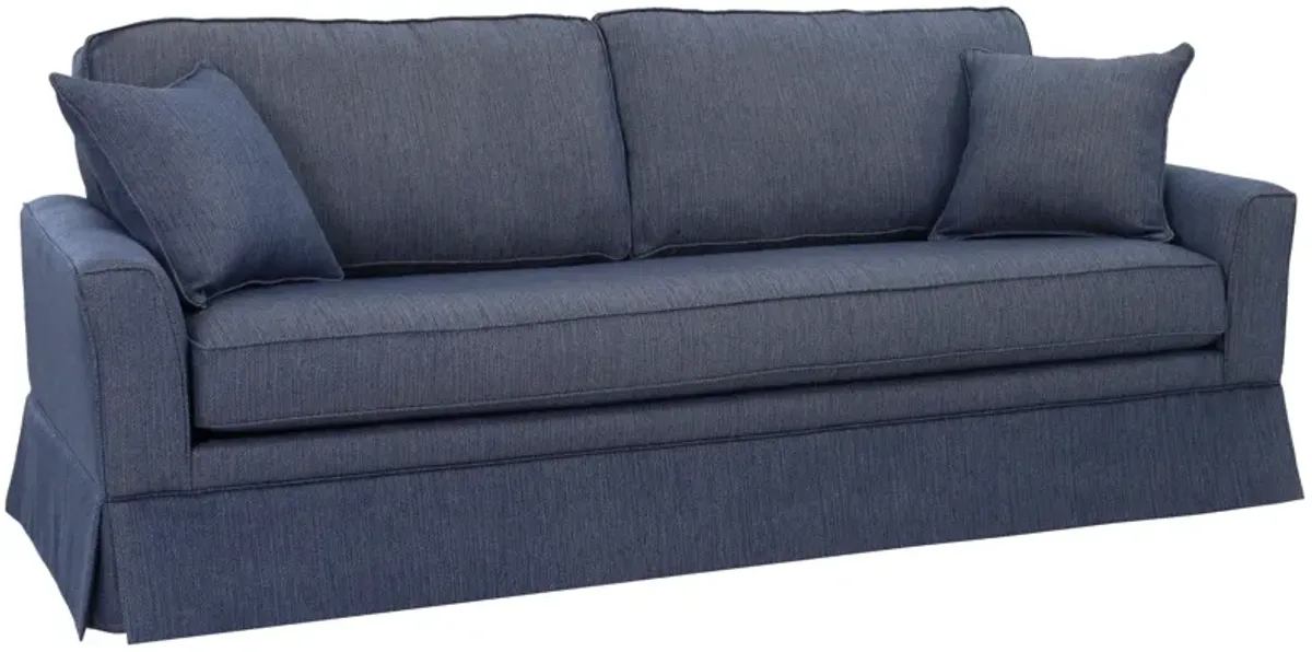 Elizabeth Ann Home 9510 Blue Sofa