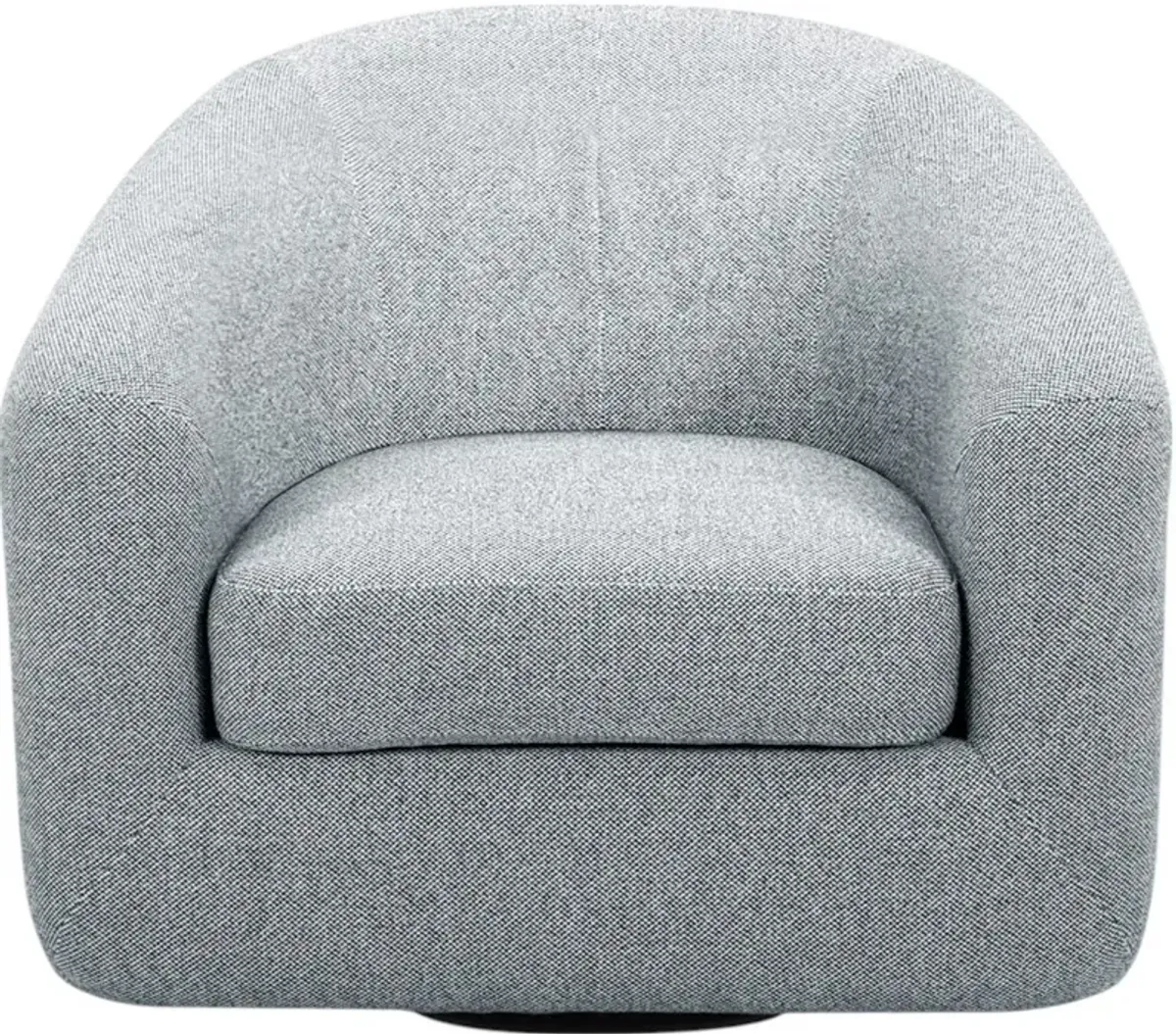 KUKAHOME Clemente Lila Slate Accent Swivel Chair
