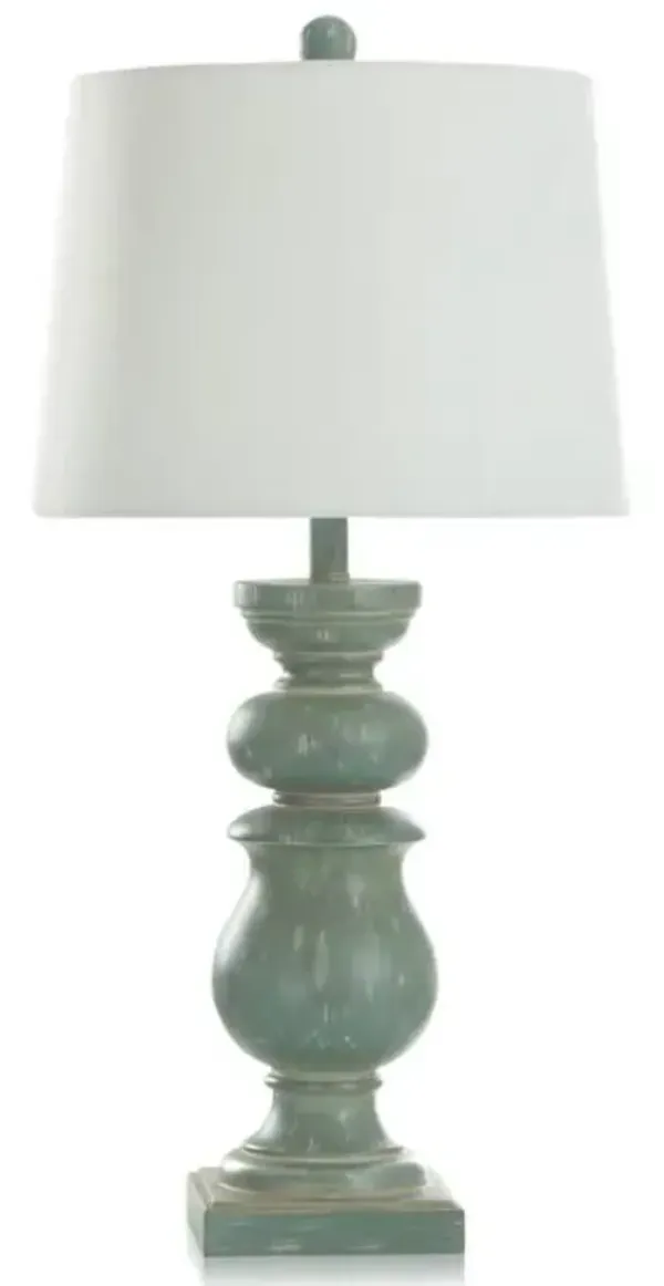 Stylecraft Cibali Blue/White Table Lamp