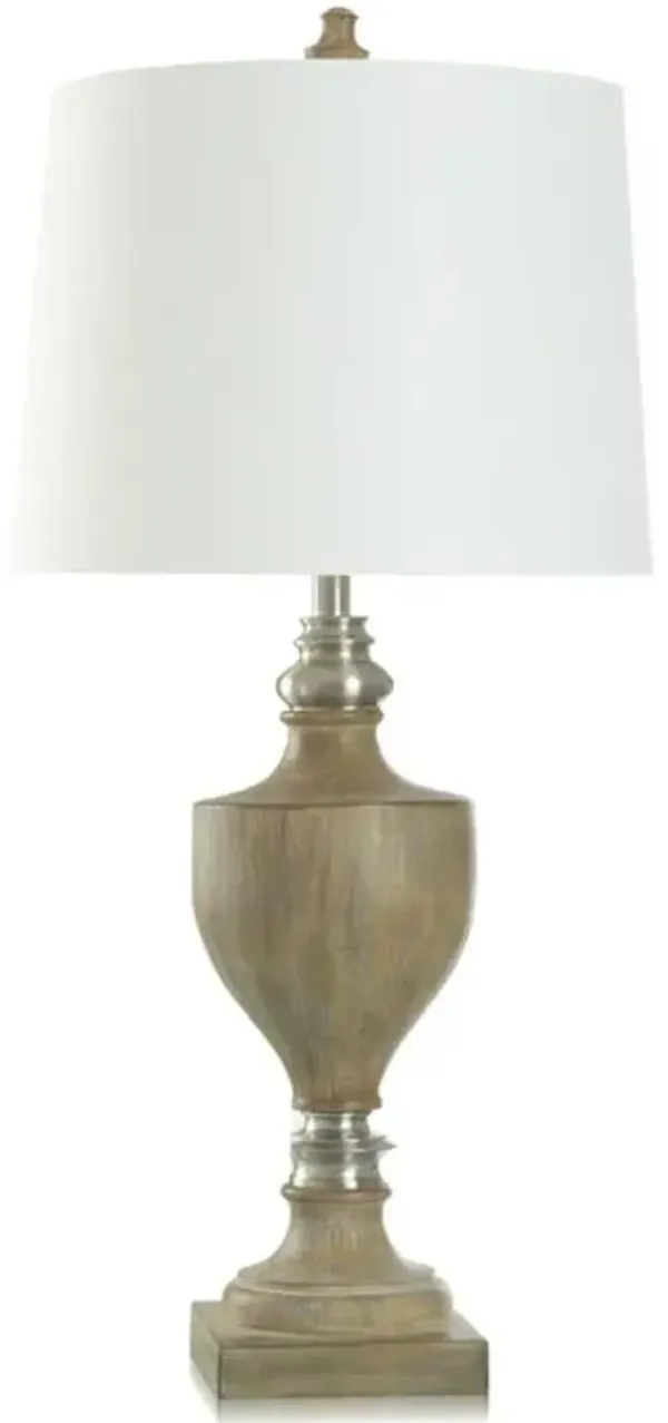 Stylecraft Gambell/White Table Lamp