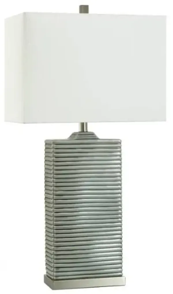 Stylecraft Choi Gray Table Lamp