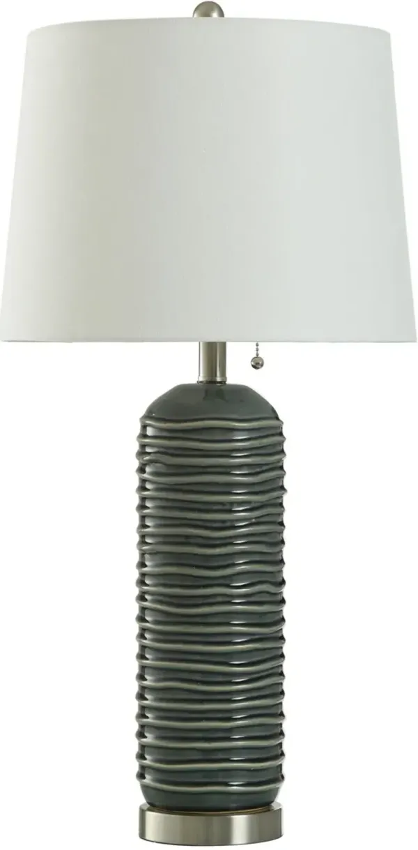 Stylecraft Ceramic Gray Table Lamp