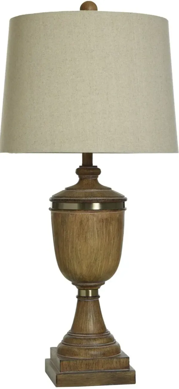 Stylecraft Resin Brown Table Lamp
