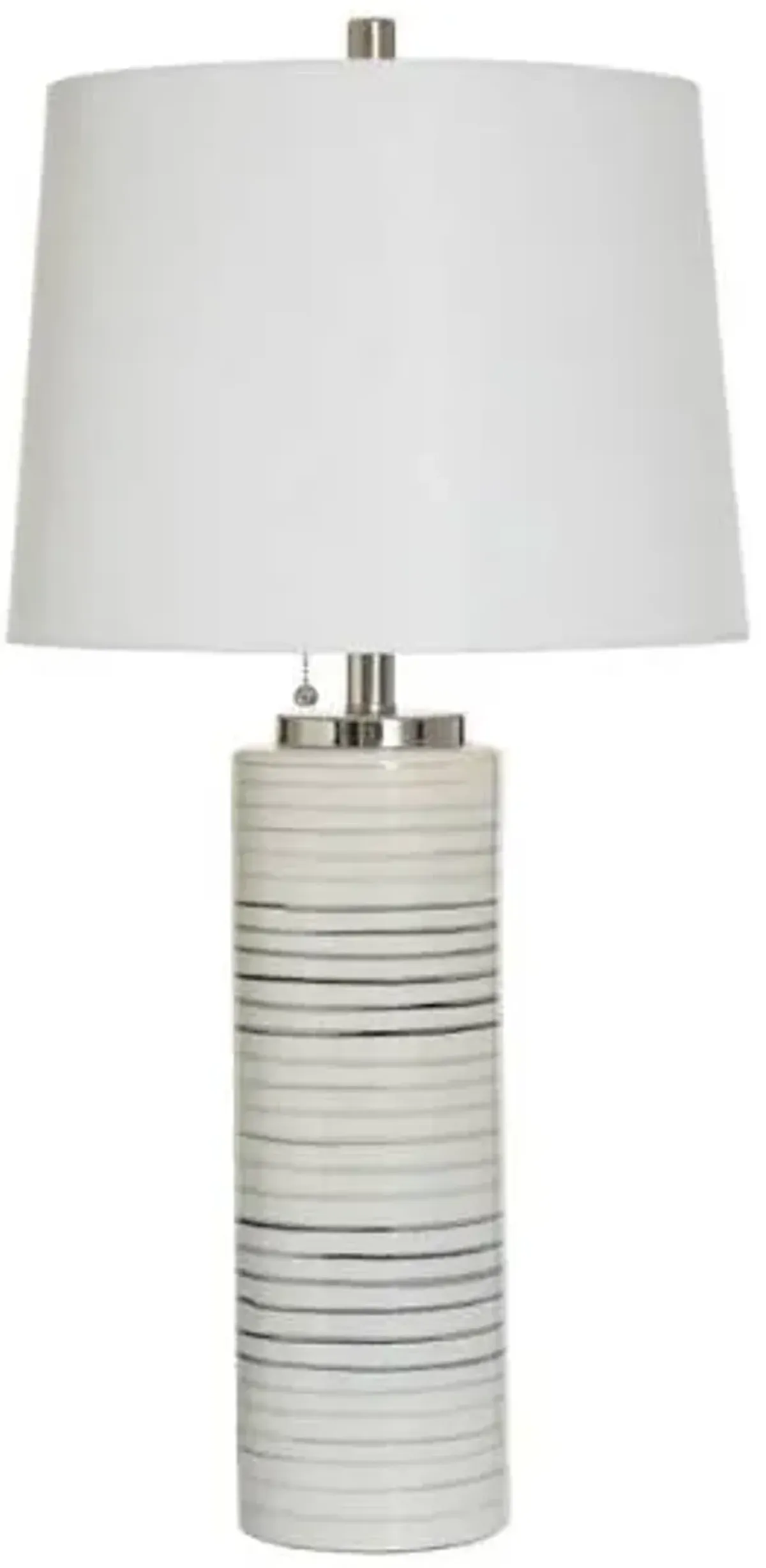 StyleCraft Mercury Warm Gray Table Lamp