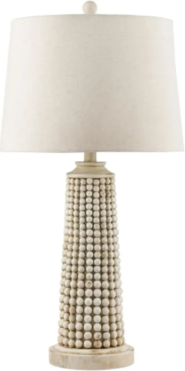 Surya Kaul Cream/Beige Lamp