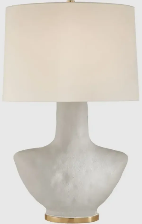 Visual Comfort Armato Porous White Small Table Lamp