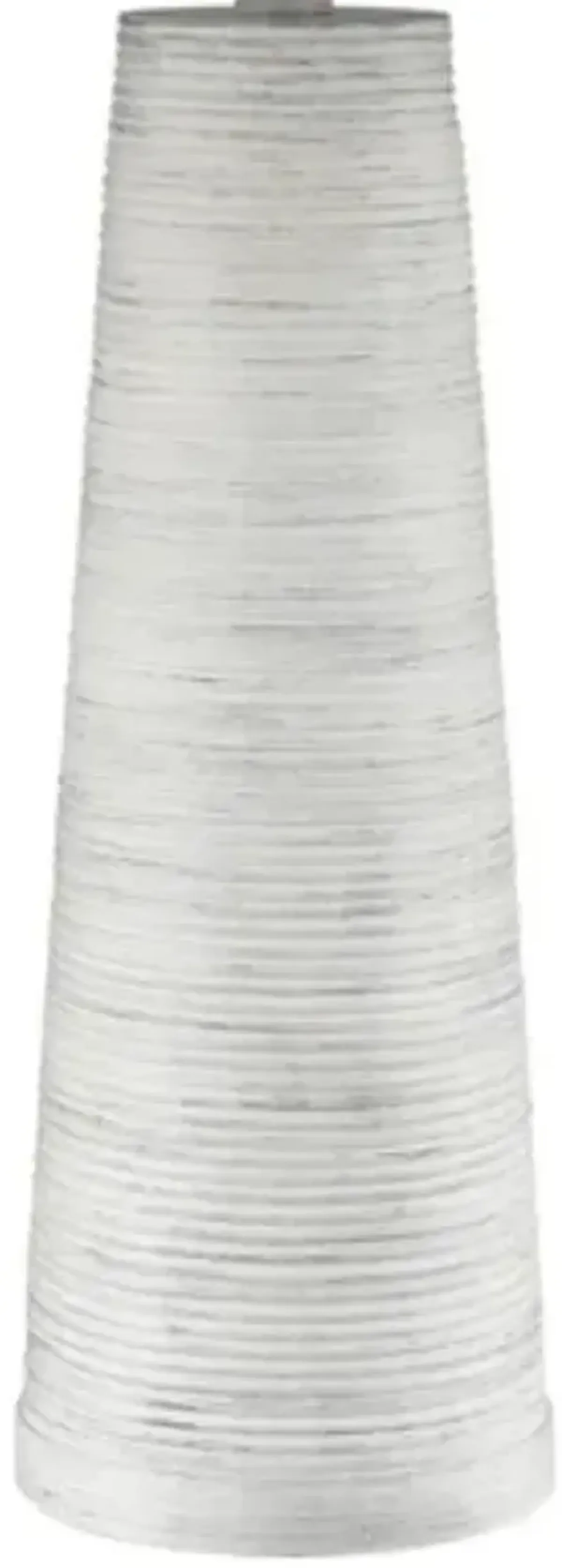 Stylecraft Grey White Wash/Silver Table Lamp