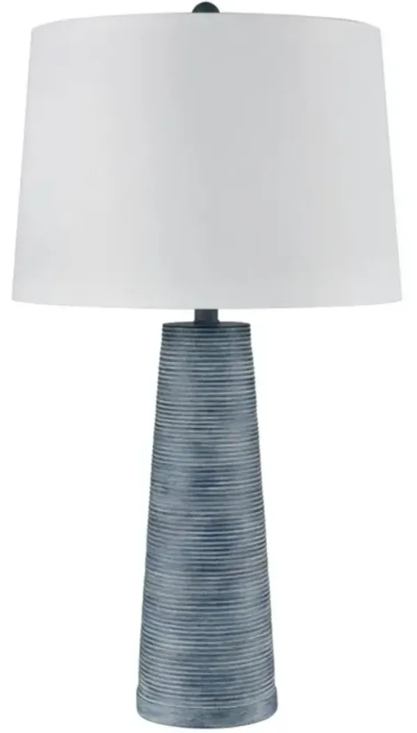 Stylecraft Denim Wash/Silver Table Lamp