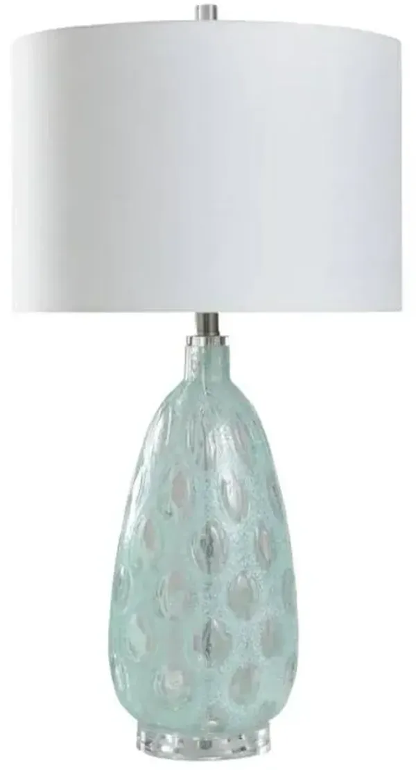 StyleCraft Mireilie Blue Table Lamp