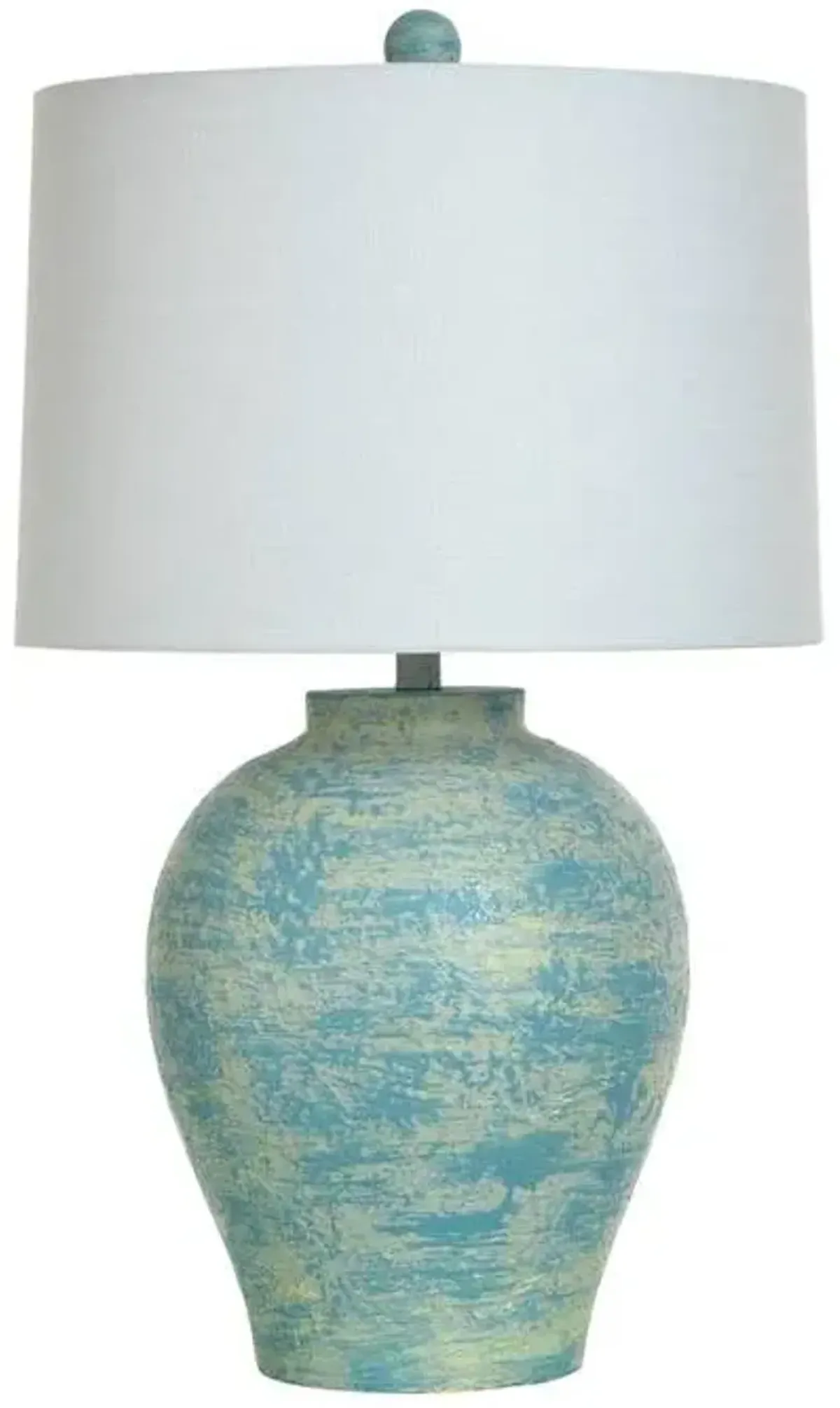StyleCraft Kaia Blue Table Lamp