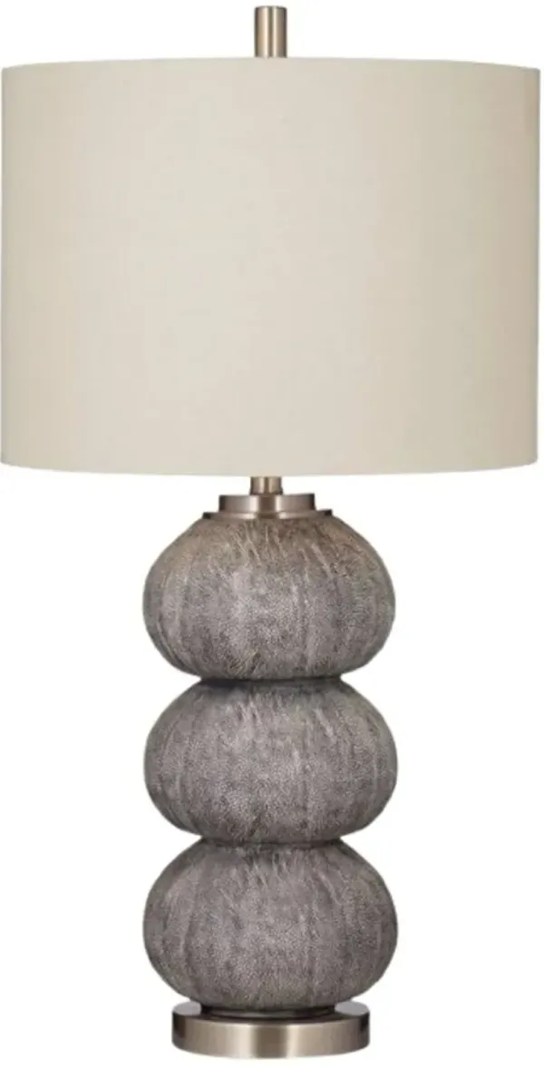 Bassett Mirror Jed Dark Gray Table Lamp
