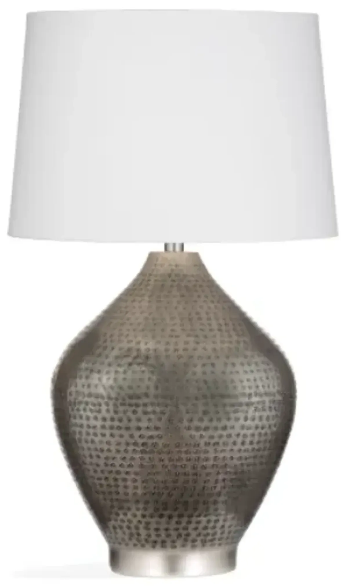 Bassett Mirror Lyndler Antique Nickel Table Lamp