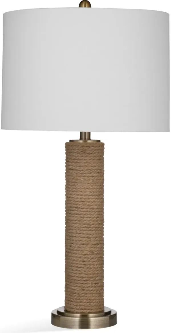 Bassett Mirror White Welch Table Lamp
