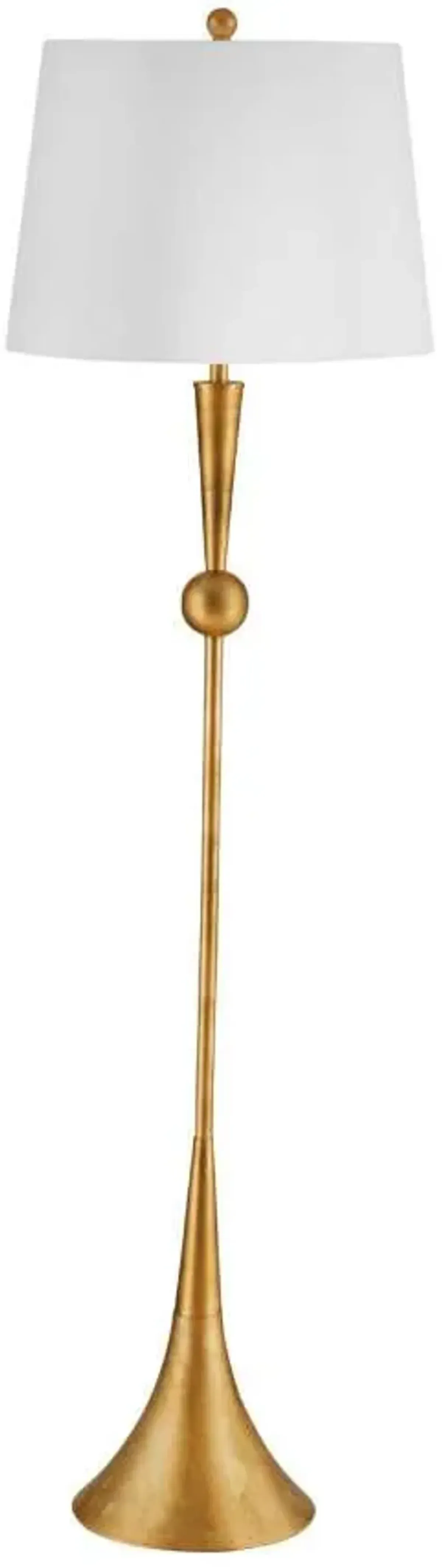 Bassett Mirror Gold Floor Lamp