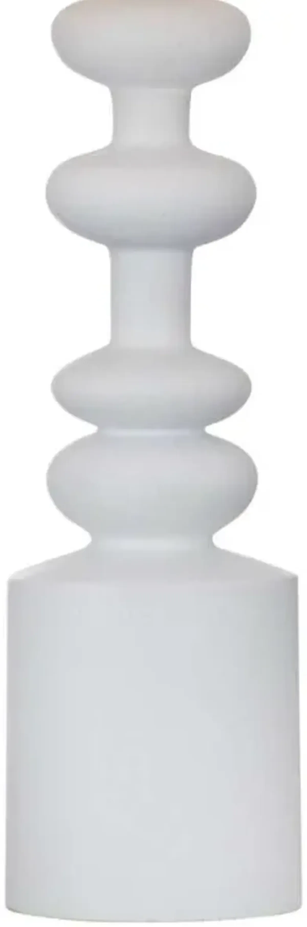 Bassett Mirror Otero Matte White Table Lamp