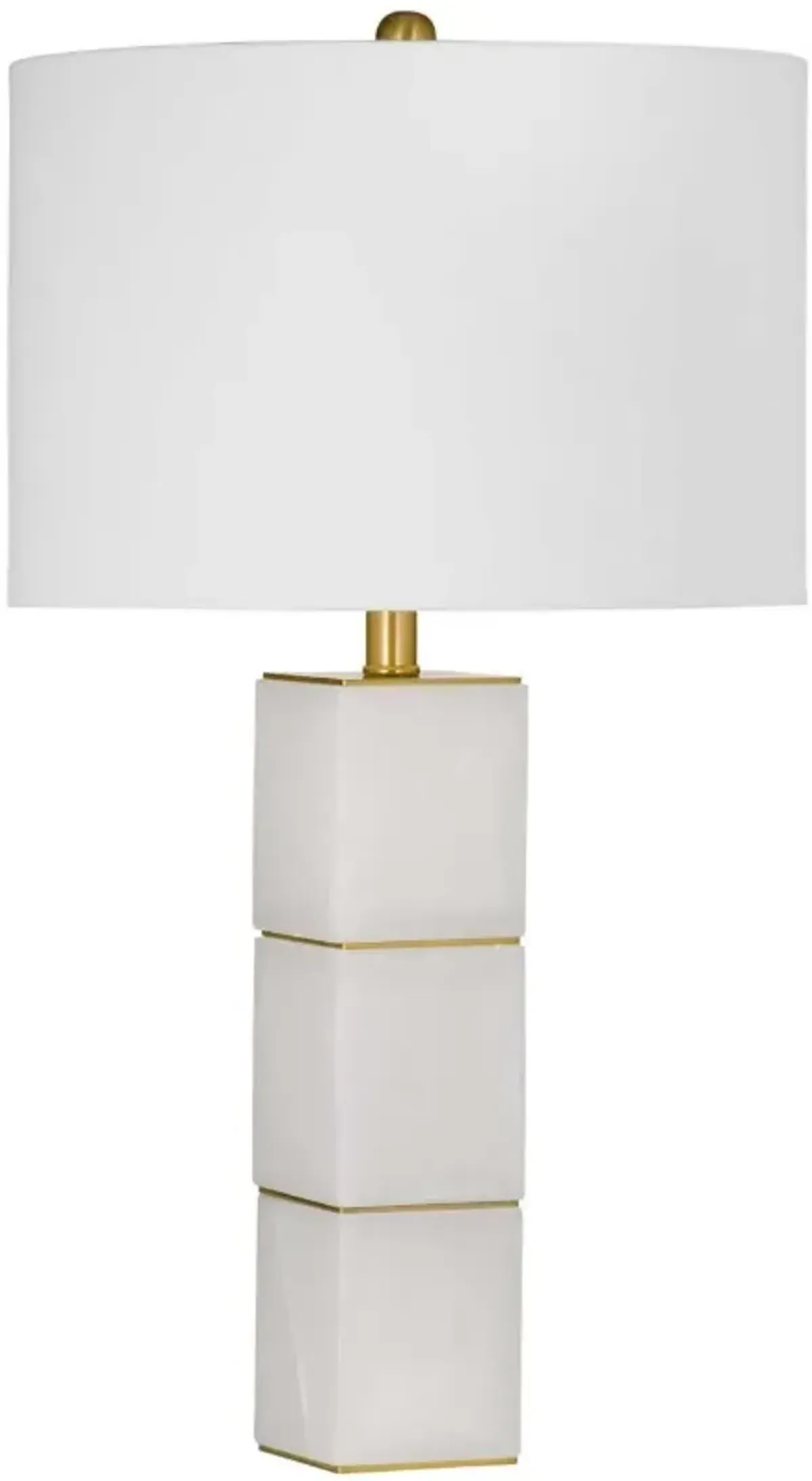 Bassett Mirror Swindon White Table Lamp