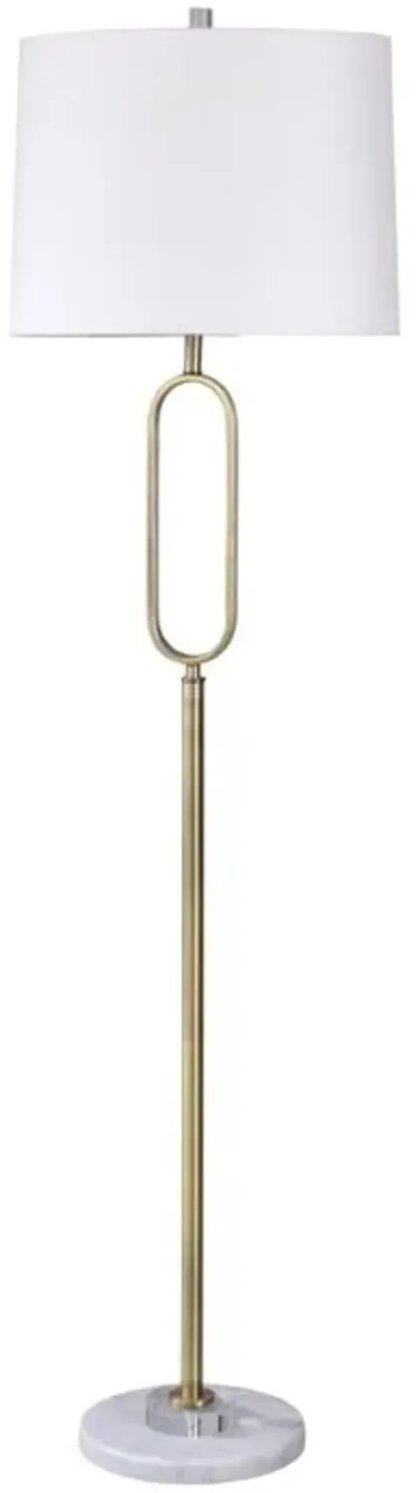 Stylecraft Rosa Gold Floor Lamp