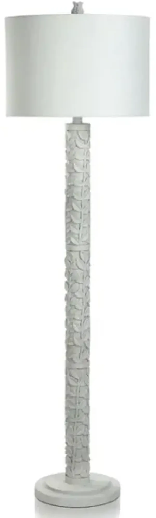 Stylecraft White Floor Lamp